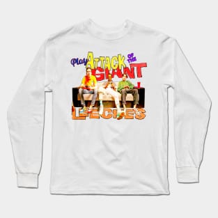 Play Attack of the Giant Leeches Long Sleeve T-Shirt